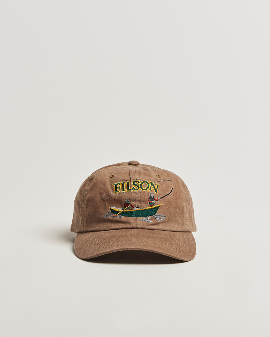 Men | Filson Low Profile Logger Cap Pecan | Filson | Low Profile Logger Cap Pecan