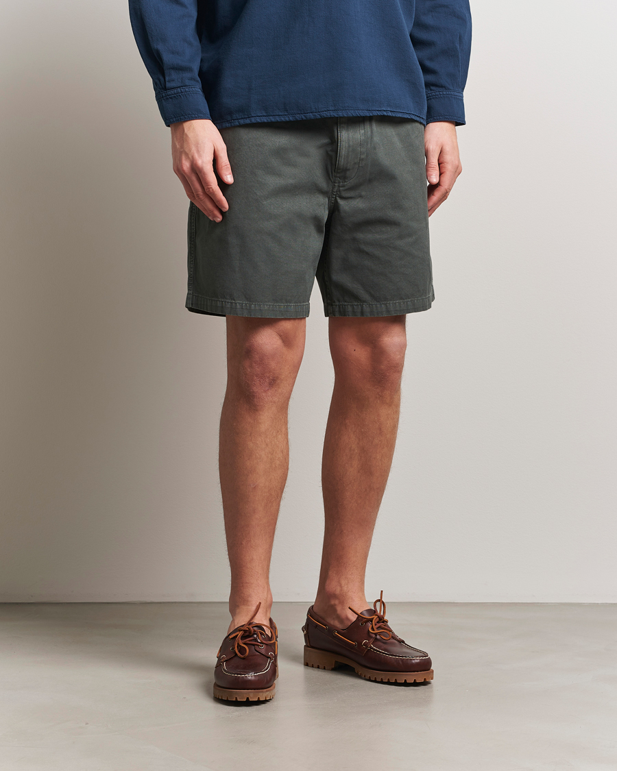 【KHAKI】Logger Shorts Chambray Canvas Oakville Canvas Shorts – Elements Outfitters