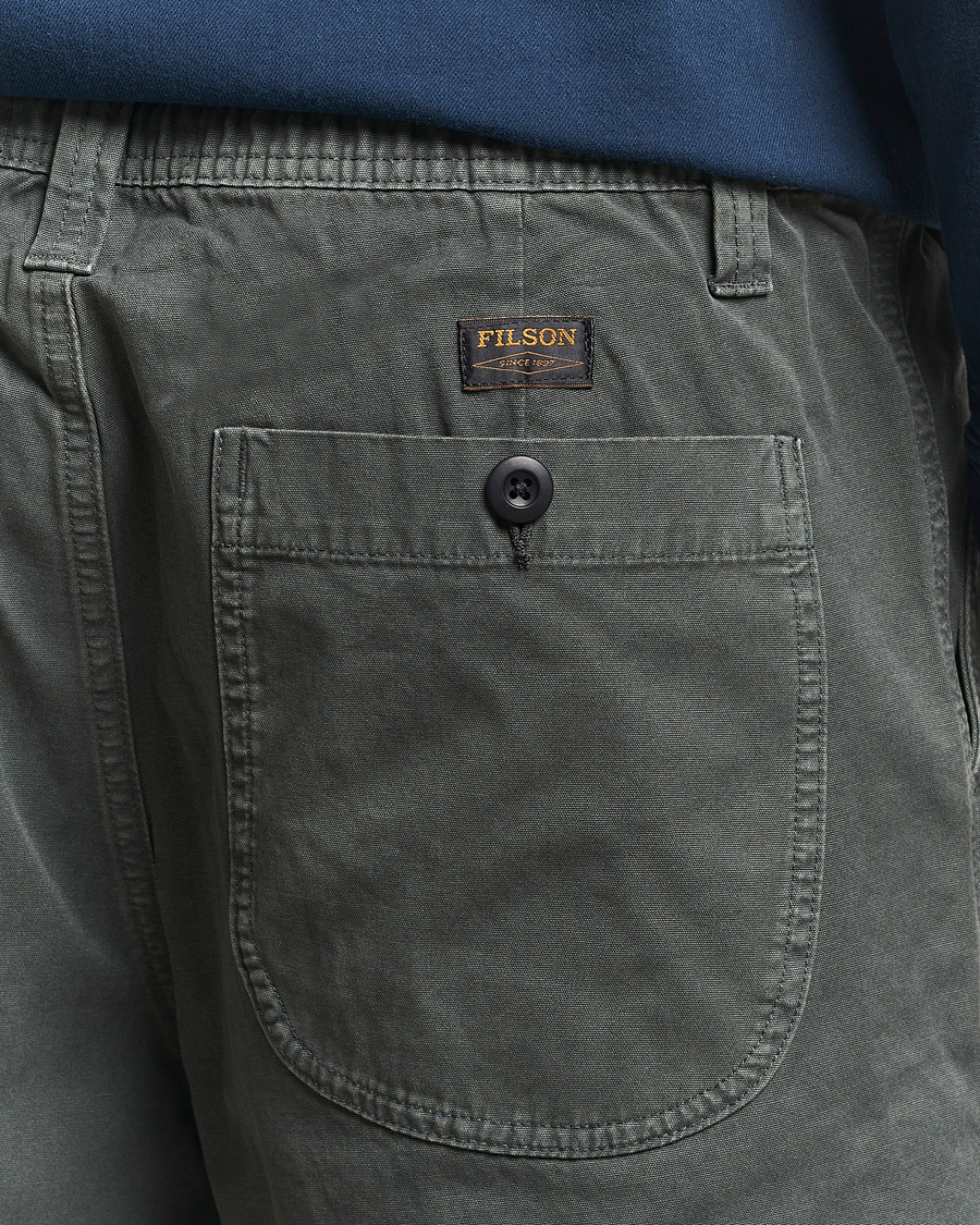 Men | Filson Oakville Canvas Shorts Gravel | Filson | Oakville Canvas Shorts Gravel
