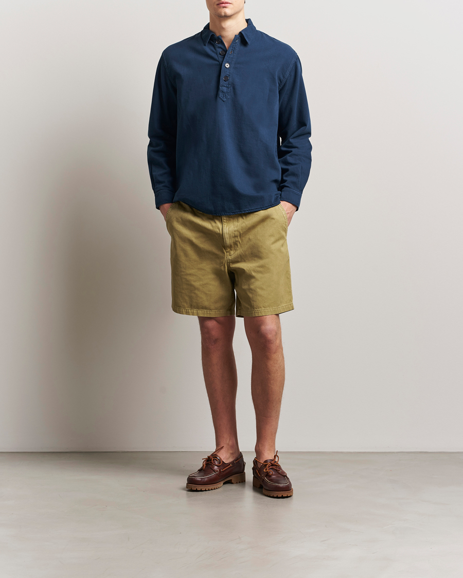 Men | Shorts | Filson | Oakville Canvas Shorts Slate Olive