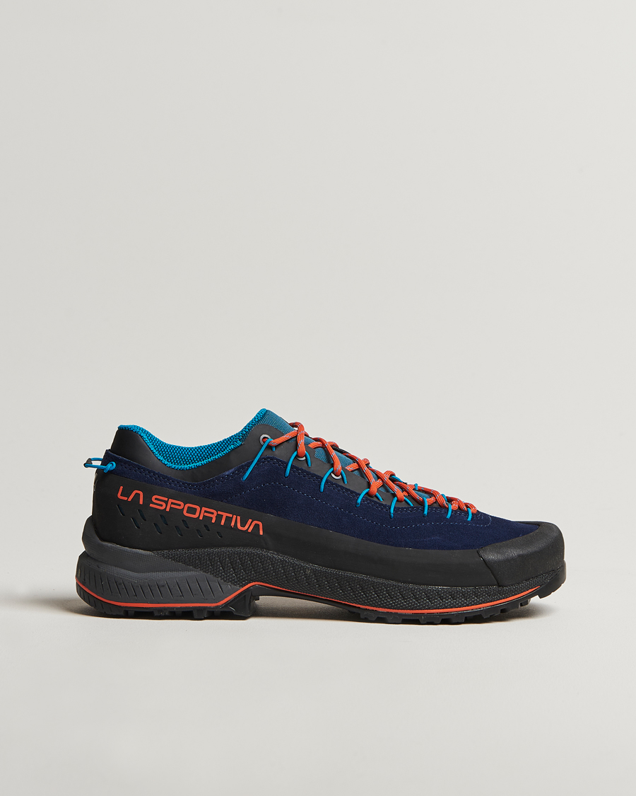 La Sportiva TX4 Evo Hiking Shoes Deep Sea/Cherry Tomato at