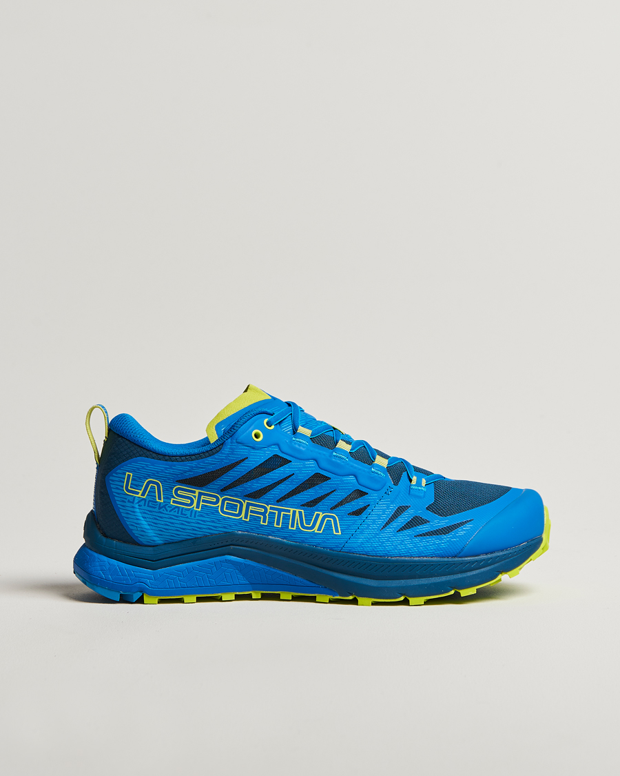 La Sportiva Jackal II Electric Blue/Lime Punch at CareOfCarl.com