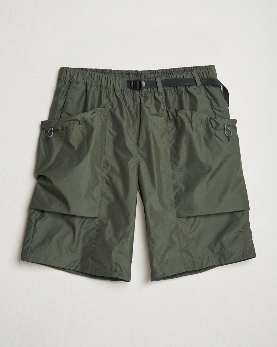 Men | Shorts | Goldwin | Rip-Stop Cargo Shorts Dark Olive