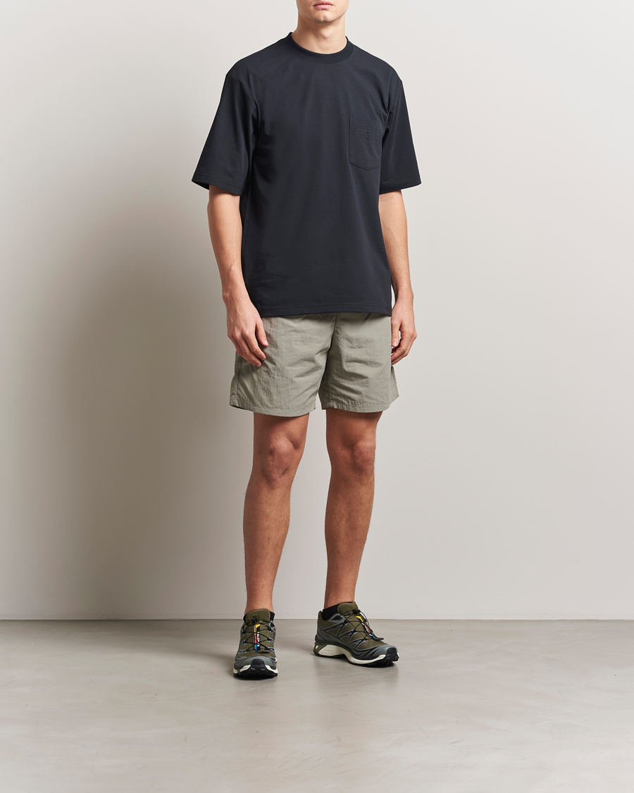 Men | T-Shirts | Goldwin | Oversize Pocket T-Shirt Black