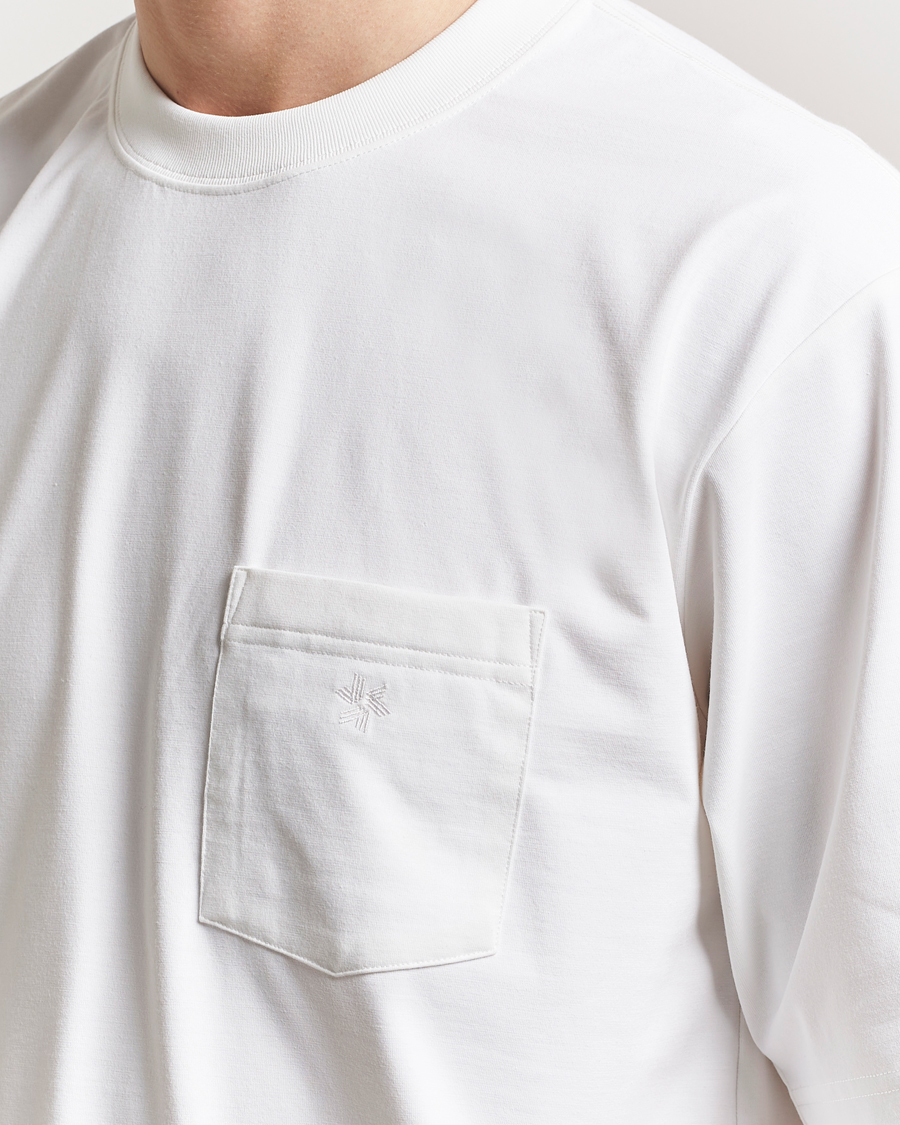 Men | T-Shirts | Goldwin | Oversize Pocket T-Shirt White