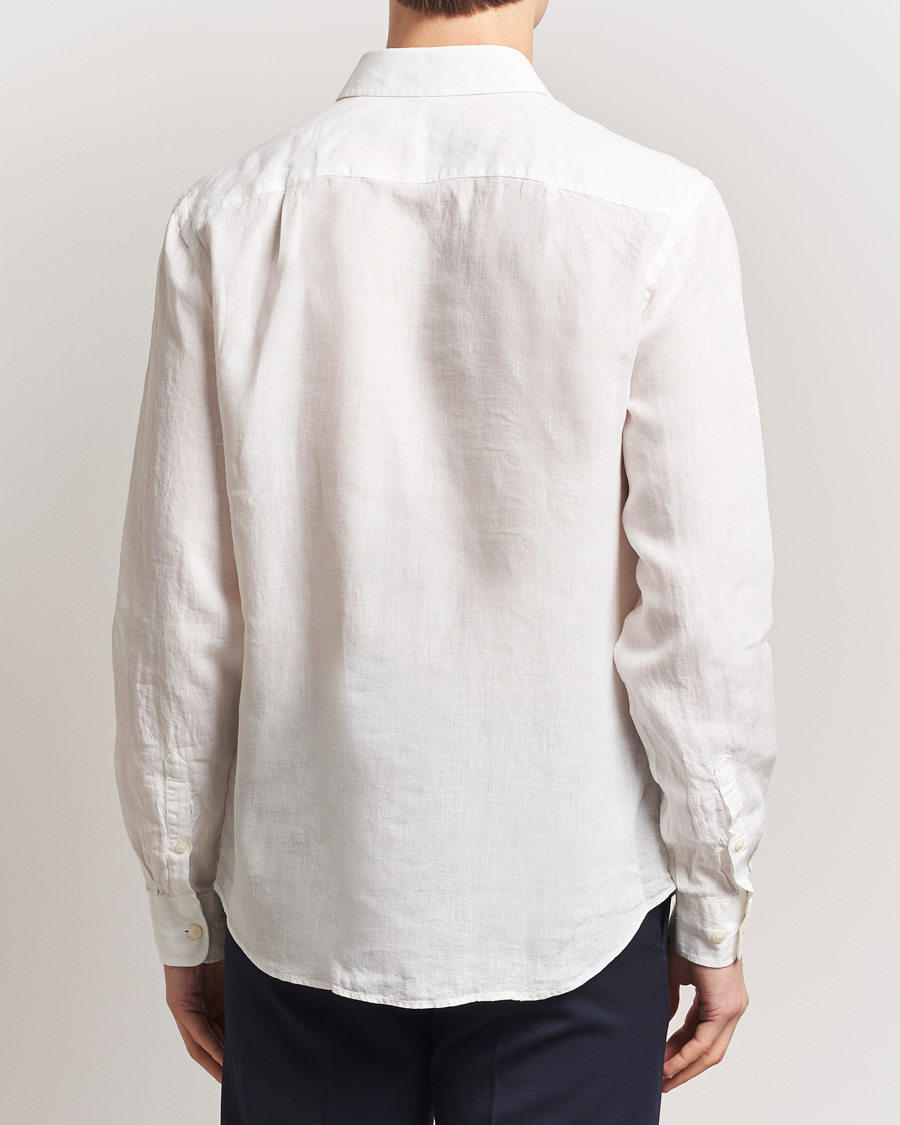 Men | Shirts | Tiger of Sweden | Spenser Linen Shirt Off White