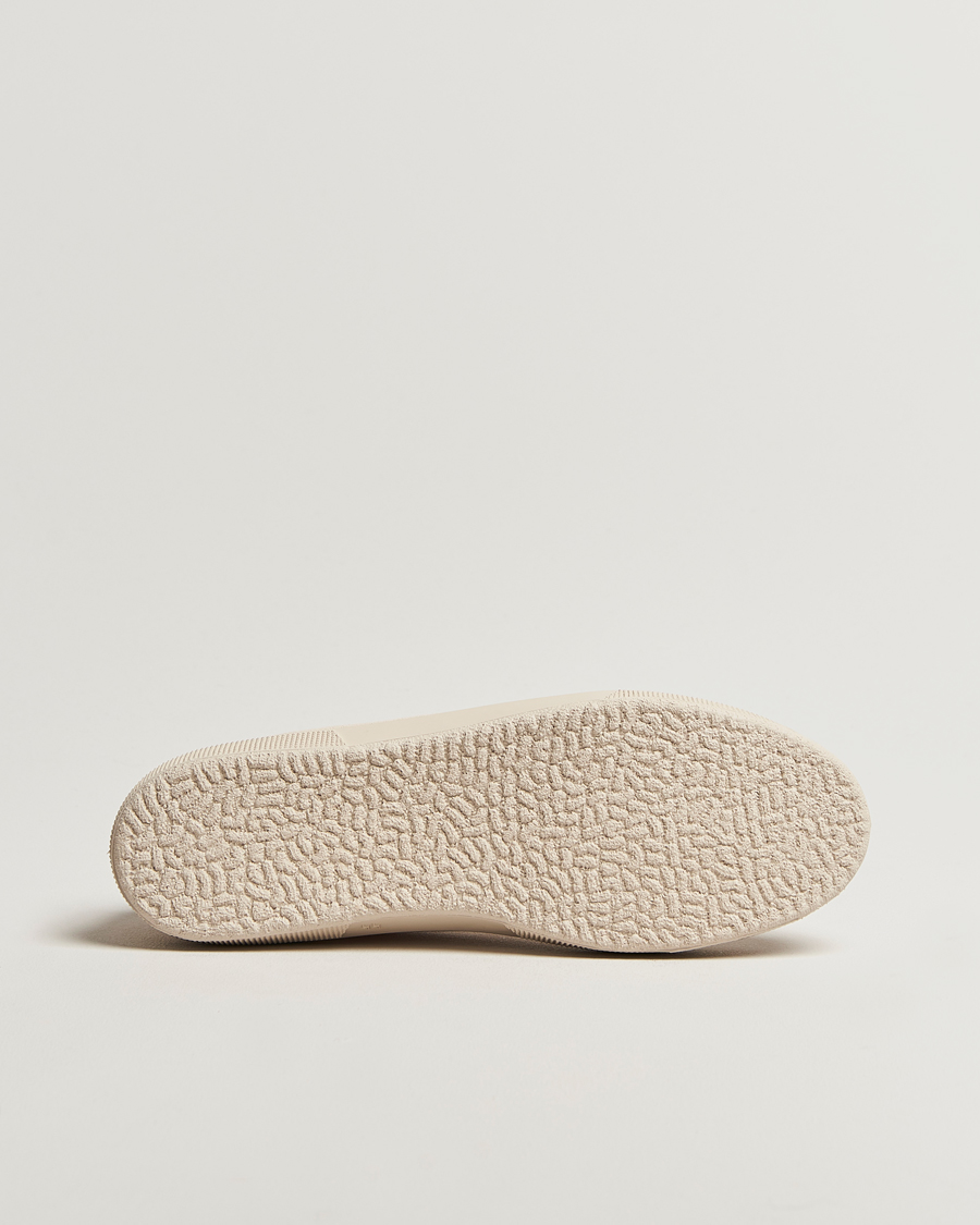 Men | Novesta Cotton Deck Shoe All Ivory | Novesta | Cotton Deck Shoe All Ivory