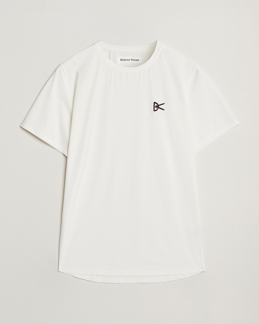 Men | T-Shirts | District Vision | Lightweight Short Sleeve T-Shirt Lunar White