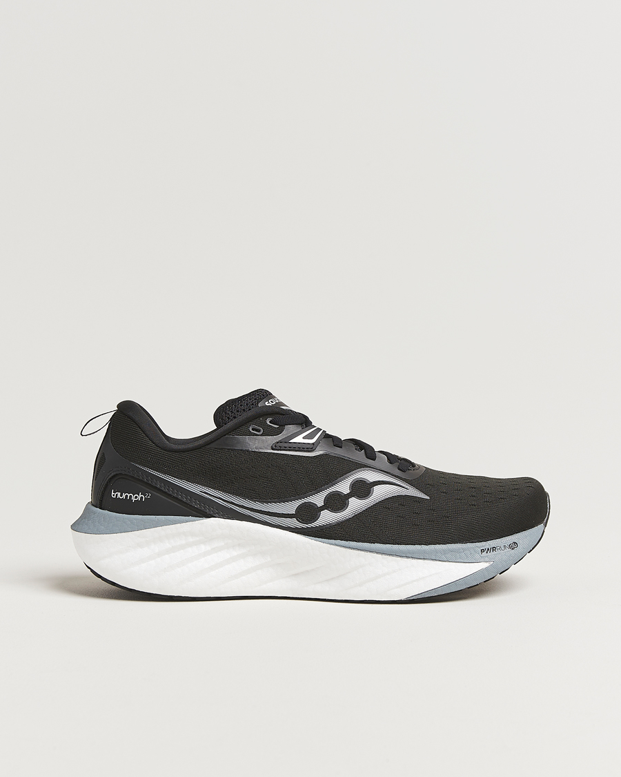 Men | Saucony Triumph 22 Black/White | Saucony | Triumph 22 Black/White