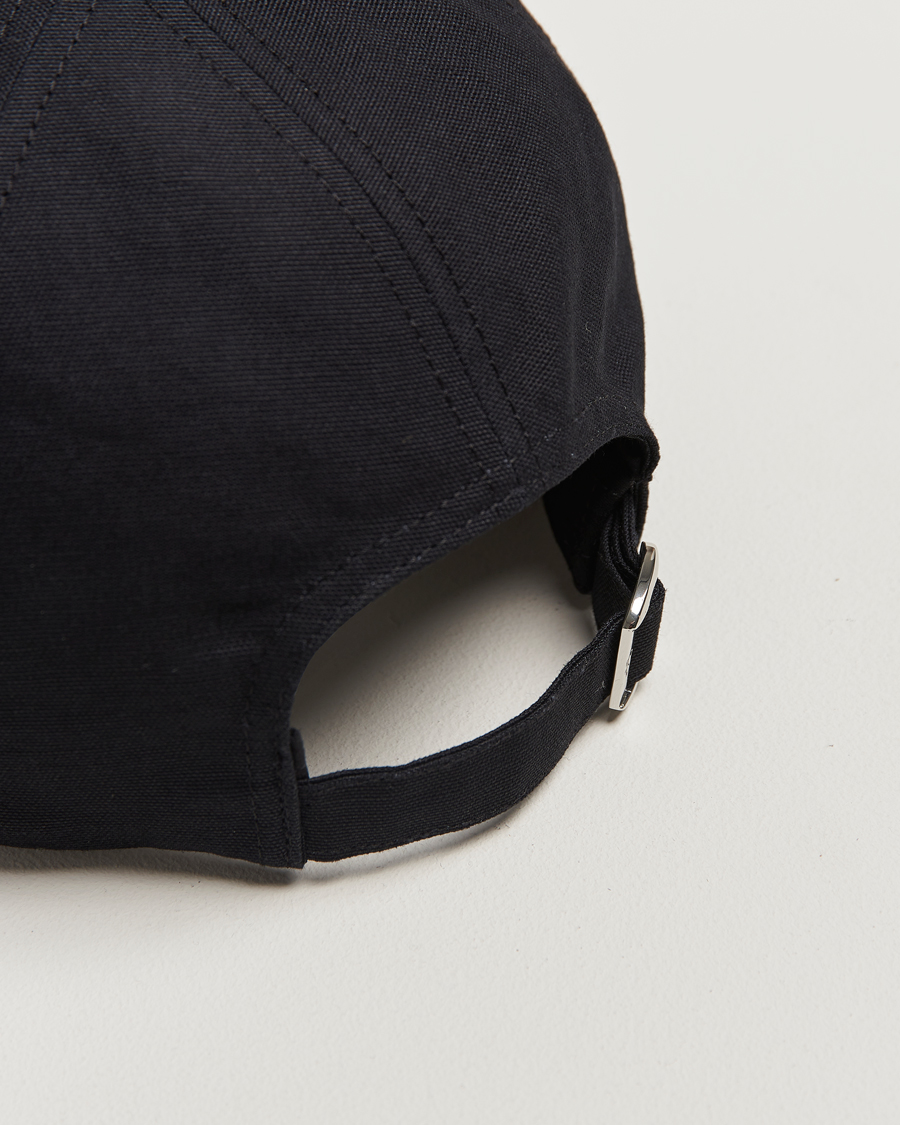 Men | Maison Kitsuné Baby Fox 6 Panel Cap Black | Maison Kitsuné | Baby Fox 6 Panel Cap Black