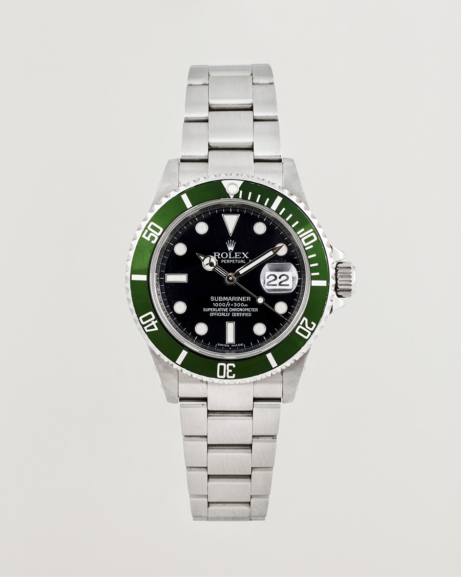 Men | Rolex Pre-Owned Submariner Date Kermit | Rolex Pre-Owned | Submariner Date Kermit