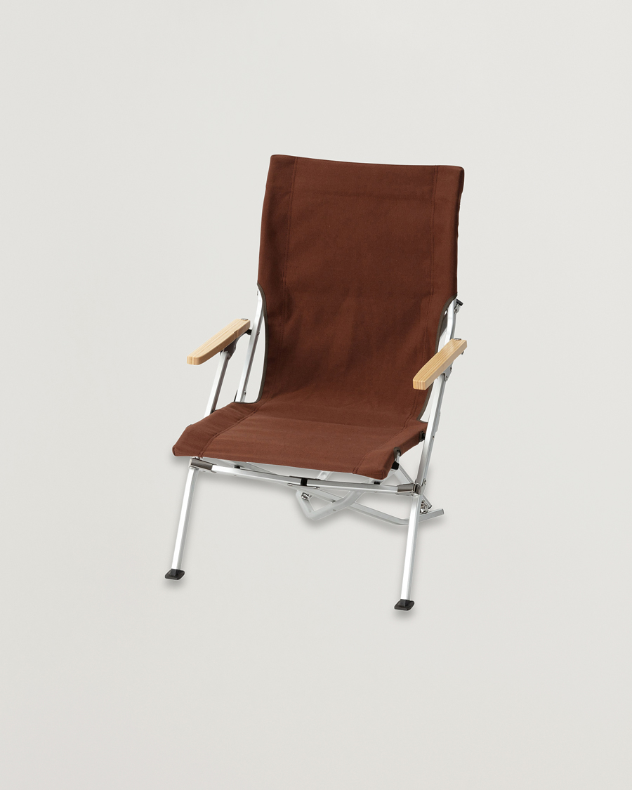 Snow Peak Low Beach Chair Brown at CareOfCarl.com