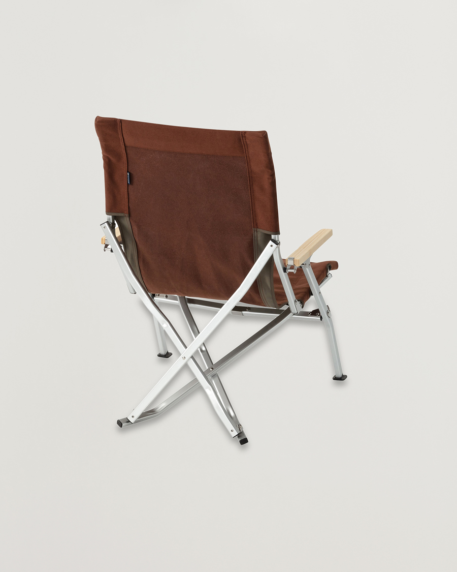 Men | Outdoor living | Snow Peak | Low Beach Chair Brown