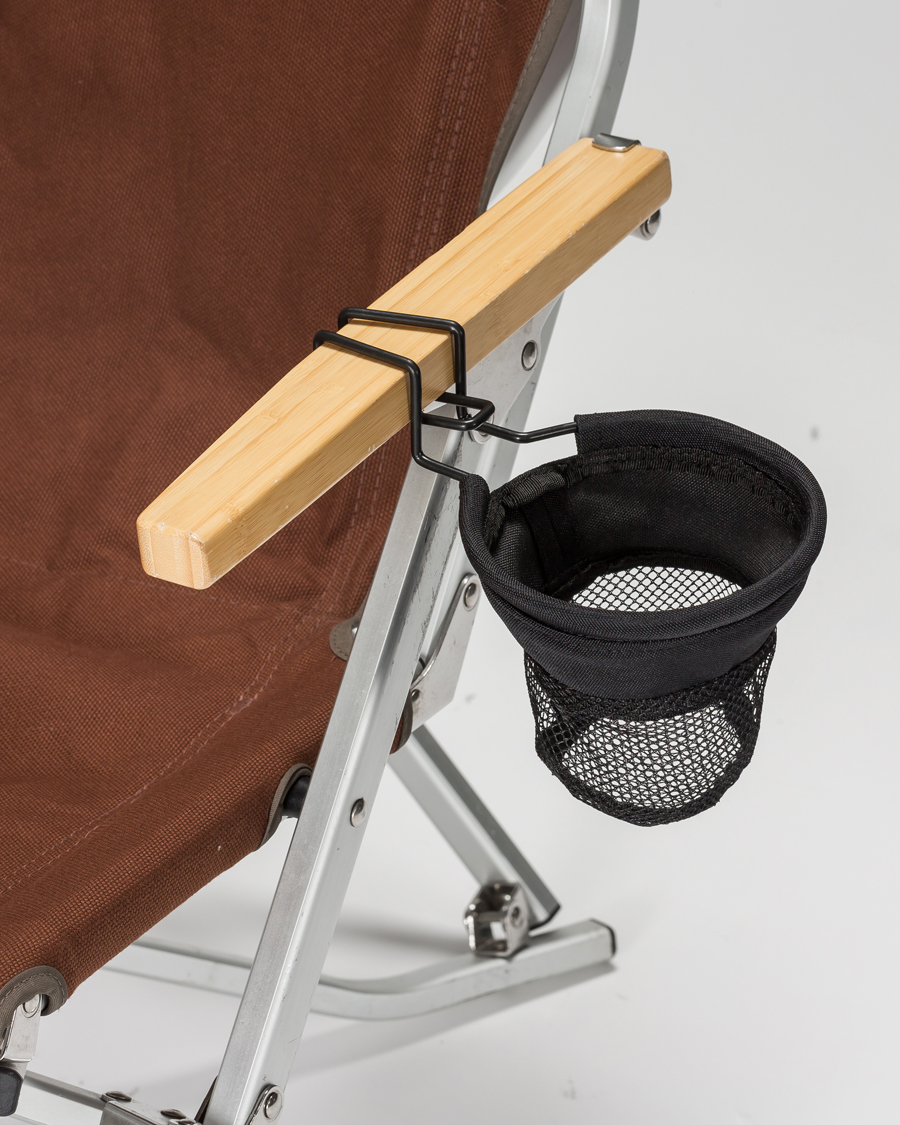 Men | Outdoor living | Snow Peak | Low Chair Cup Holder Black