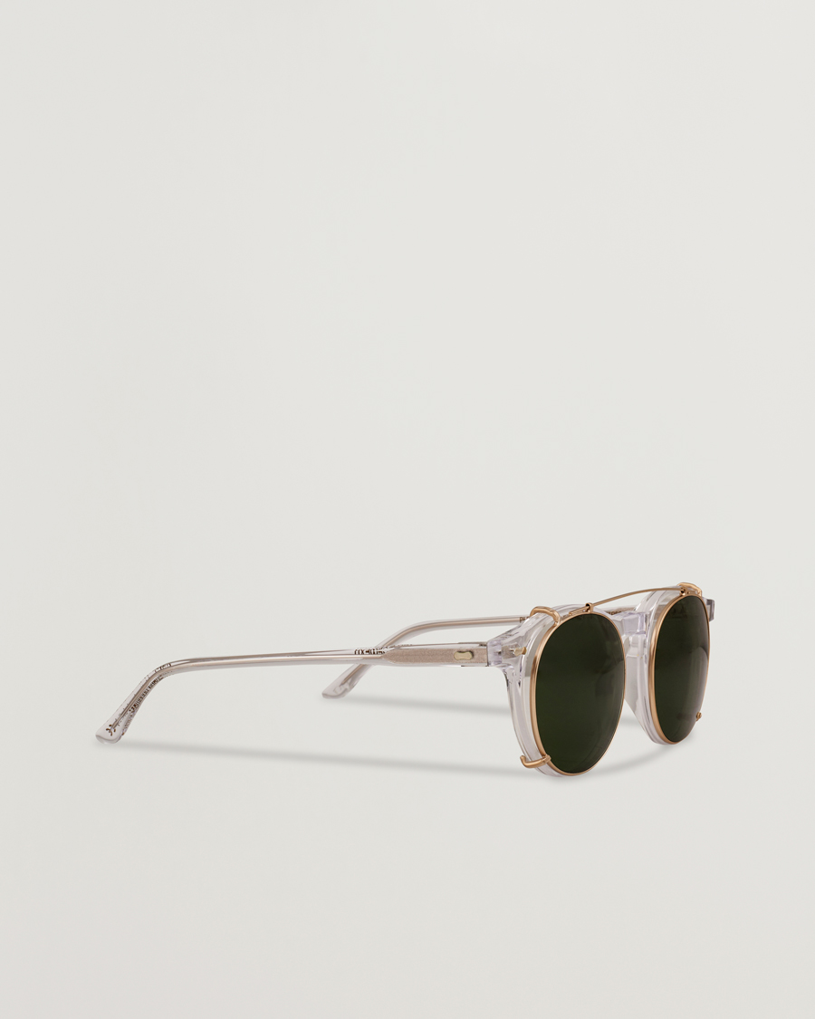 Men | TBD Eyewear Clip-ons Gold/Bottle Green | TBD Eyewear | Clip-ons Gold/Bottle Green