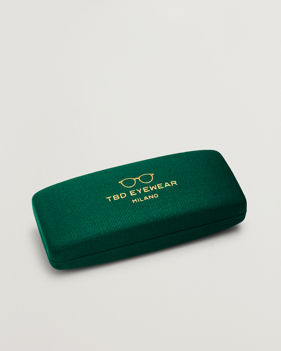 Men | TBD Eyewear Clip-ons Gold/Bottle Green | TBD Eyewear | Clip-ons Gold/Bottle Green