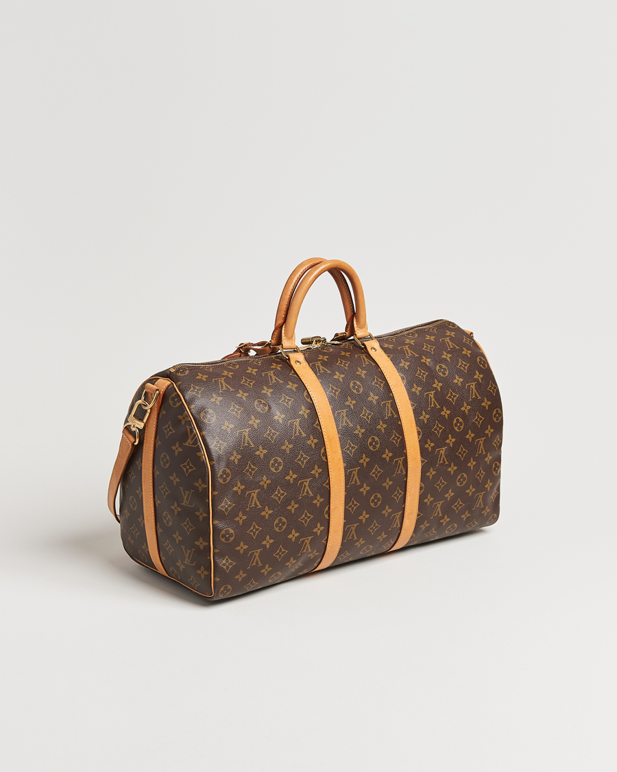 Men | Louis Vuitton Pre-Owned Keepall Bandoulière 50 Monogram | Louis Vuitton Pre-Owned | Keepall Bandoulière 50 Monogram