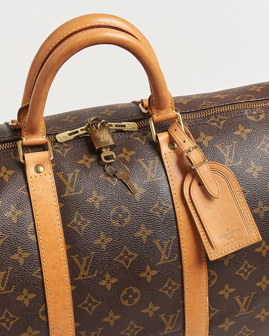 Men | Louis Vuitton Pre-Owned Keepall Bandoulière 50 Monogram | Louis Vuitton Pre-Owned | Keepall Bandoulière 50 Monogram