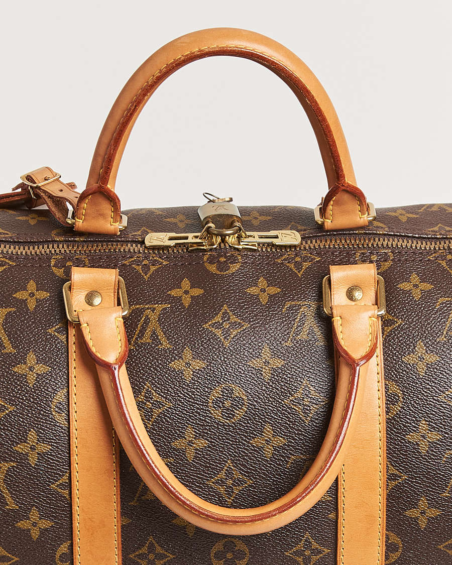 Men | Louis Vuitton Pre-Owned Keepall Bandoulière 50 Monogram | Louis Vuitton Pre-Owned | Keepall Bandoulière 50 Monogram