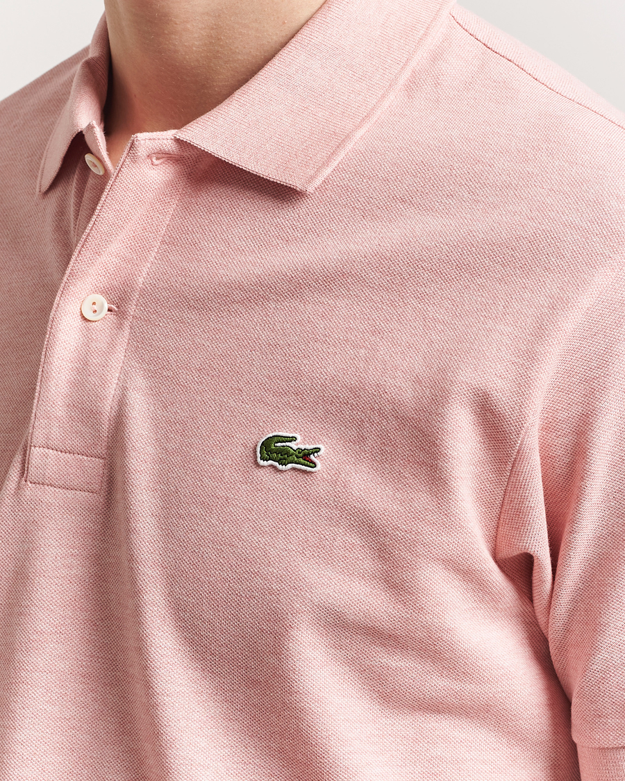 Lacoste Original Polo Piké Strawberry Chine at CareOfCarl.com
