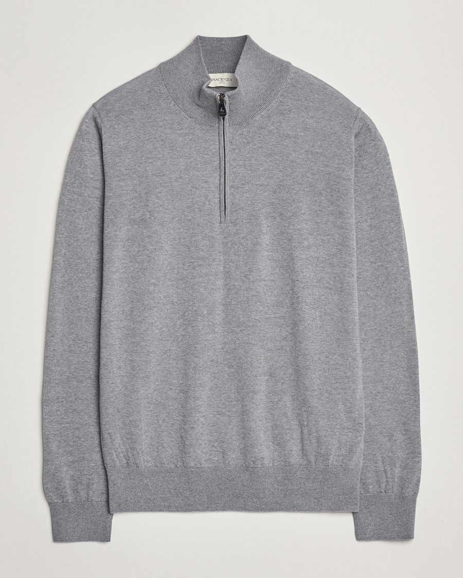 Brunello Cucinelli Half Zip Sweater Three Ply Cashmere Sweaters