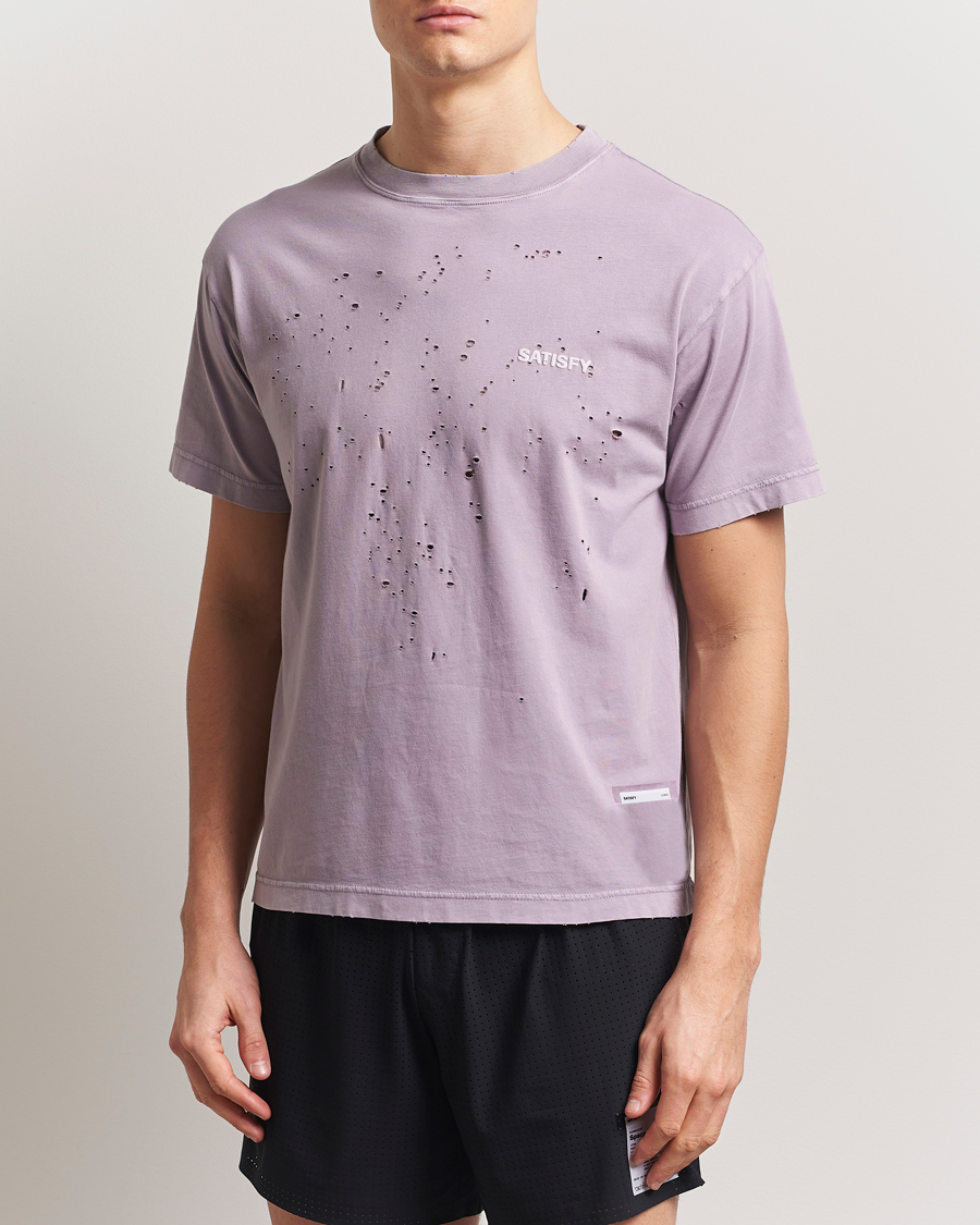 SATISFY 薄紫 XL Tシャツ SATISFY - ACID PURPLE MOTHTECH T-SHIRT – LE LABO STORE
