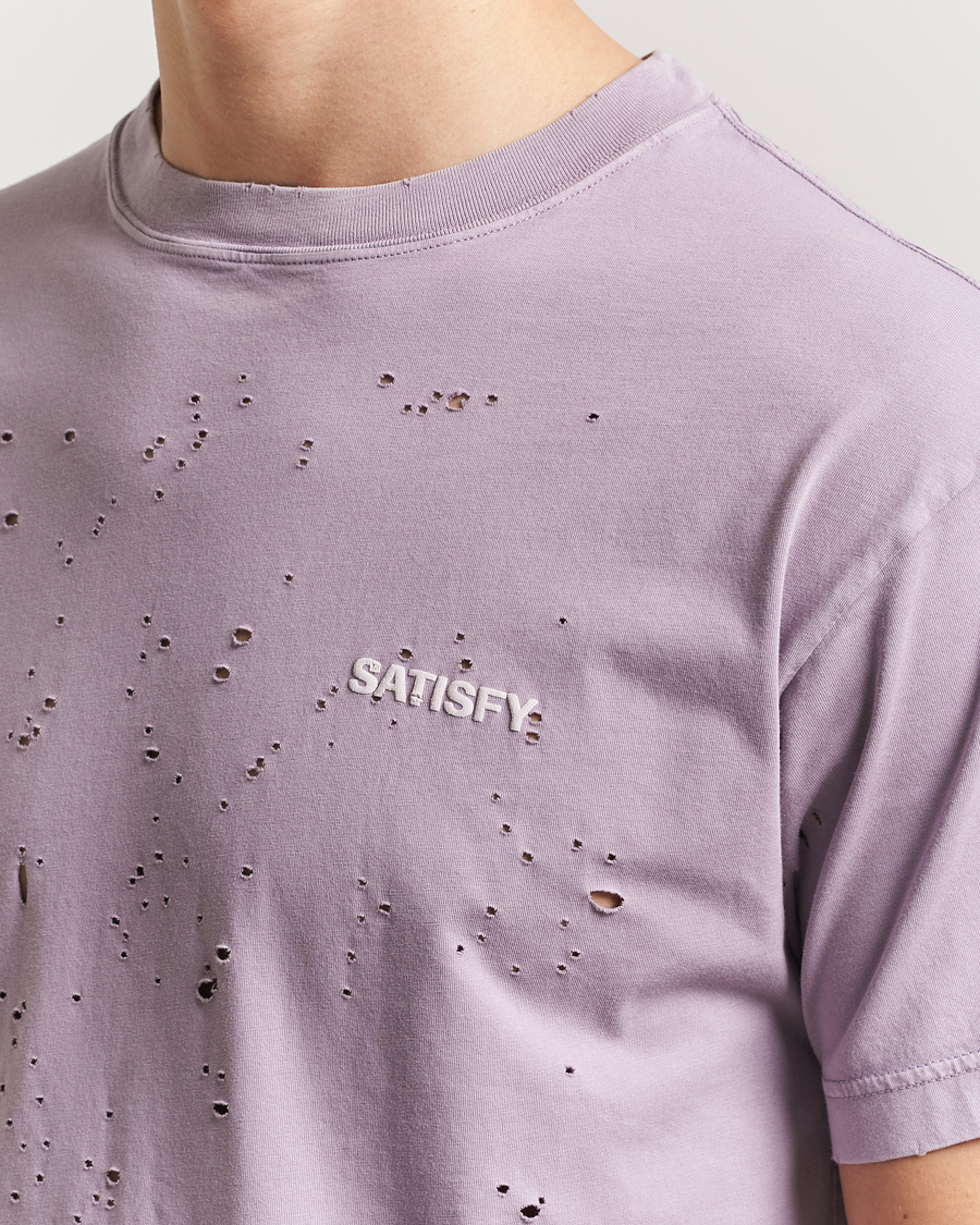 SATISFY 薄紫 XL Tシャツ SATISFYAuraLiteT-ShirtDusk-1.