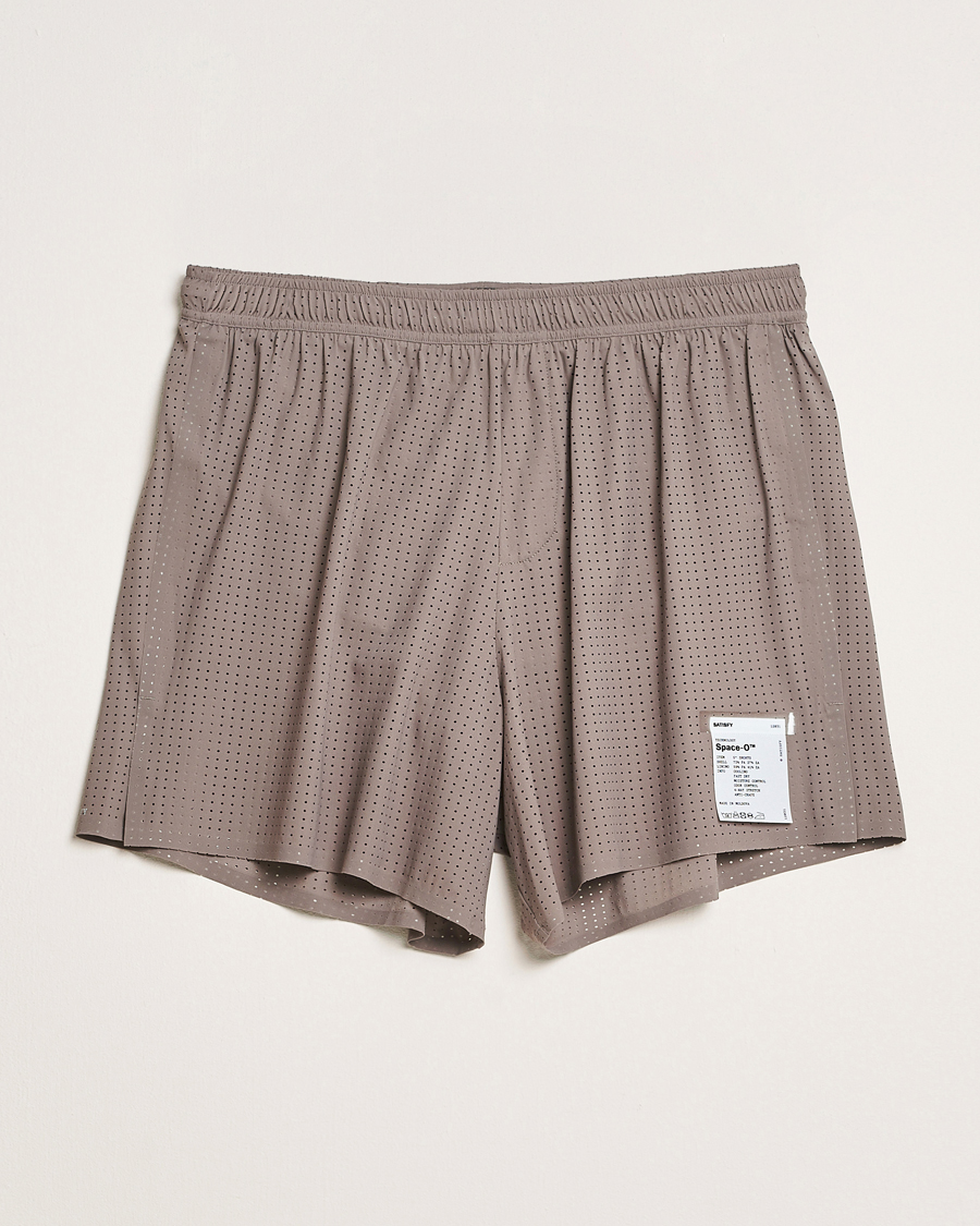 Men | Shorts | Satisfy | Space-O 5 Inch Shorts Taupe