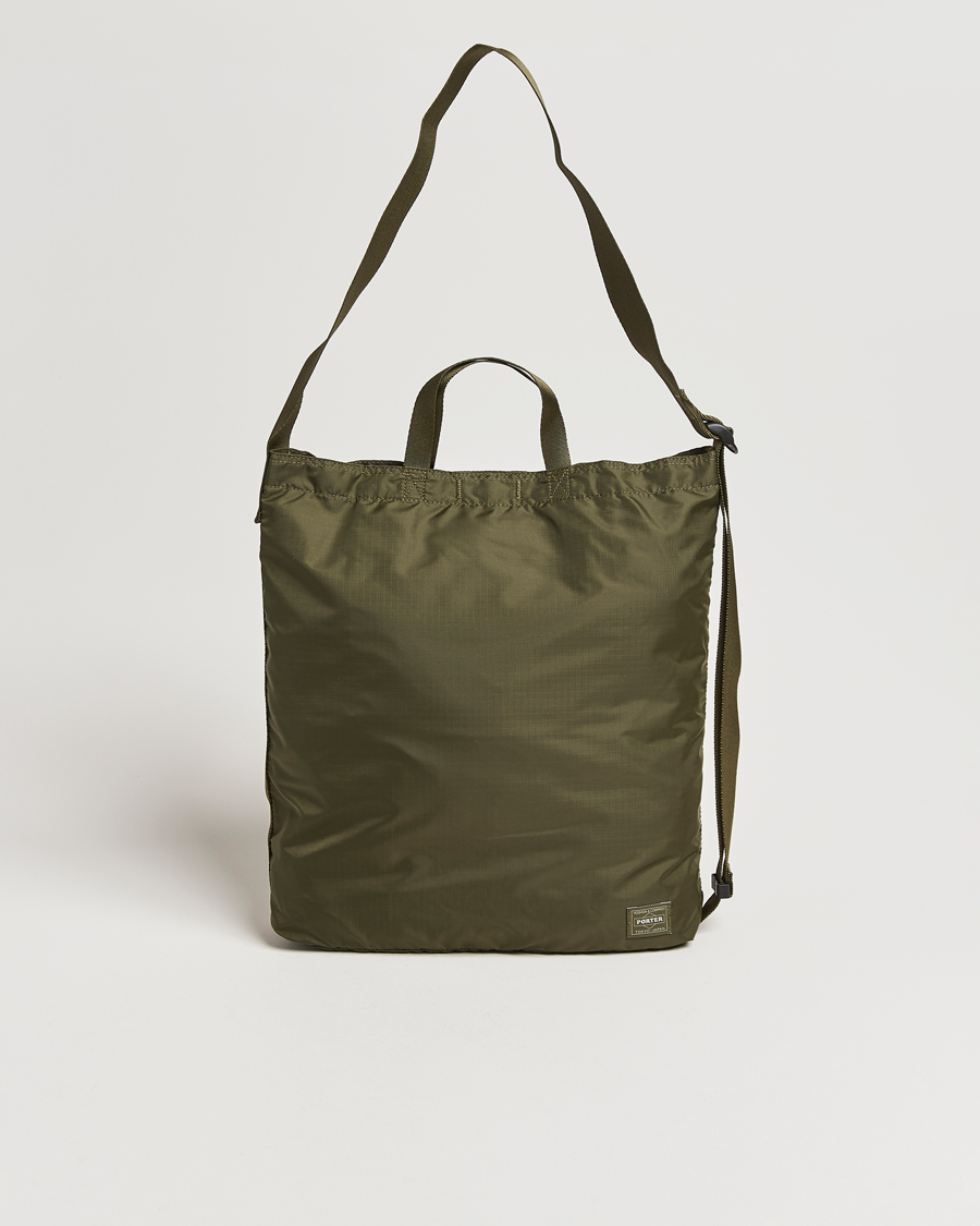 Men | Bags | Porter-Yoshida & Co. | Flex 2Way Shoulder Bag Olive Drab