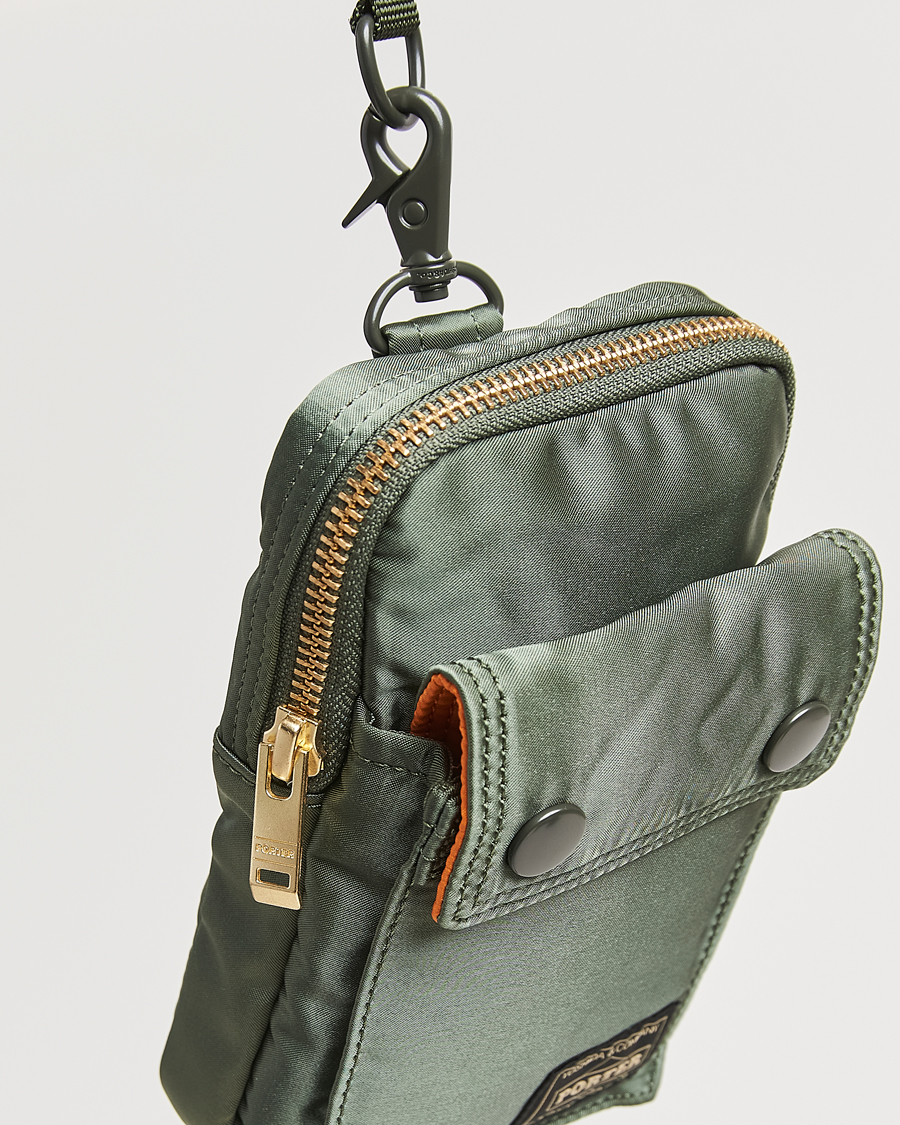 Men | Bags | Porter-Yoshida & Co. | Tanker Mobile Pouch Sage Green