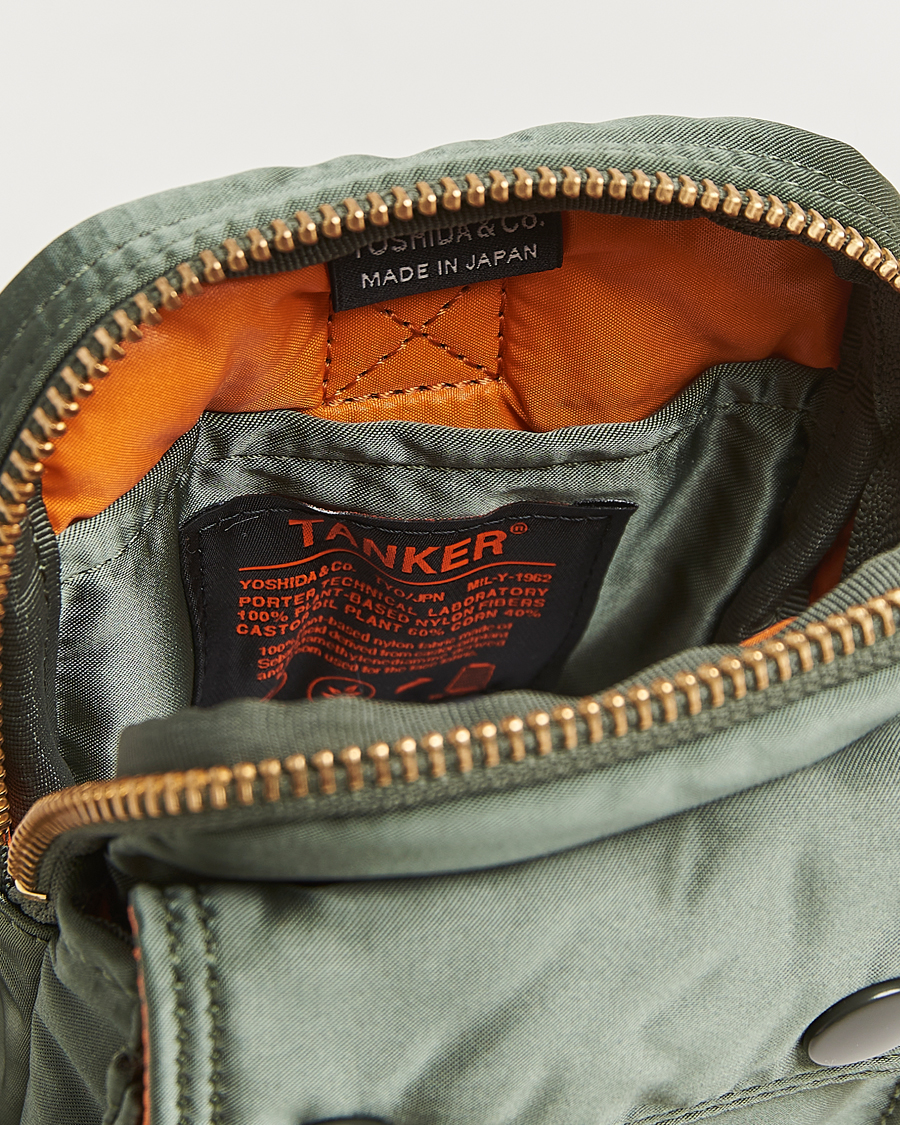 Men | Bags | Porter-Yoshida & Co. | Tanker Mobile Pouch Sage Green