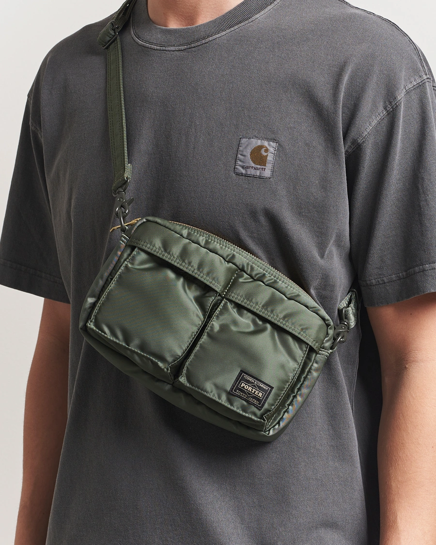 Men | Bags | Porter-Yoshida & Co. | Tanker Sling Bag Sage Green