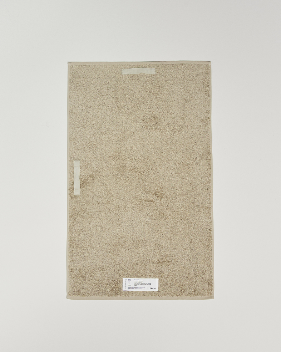 Men | Fabrics | Frama | Heavy Hand Towel 50x80cm Sage Green
