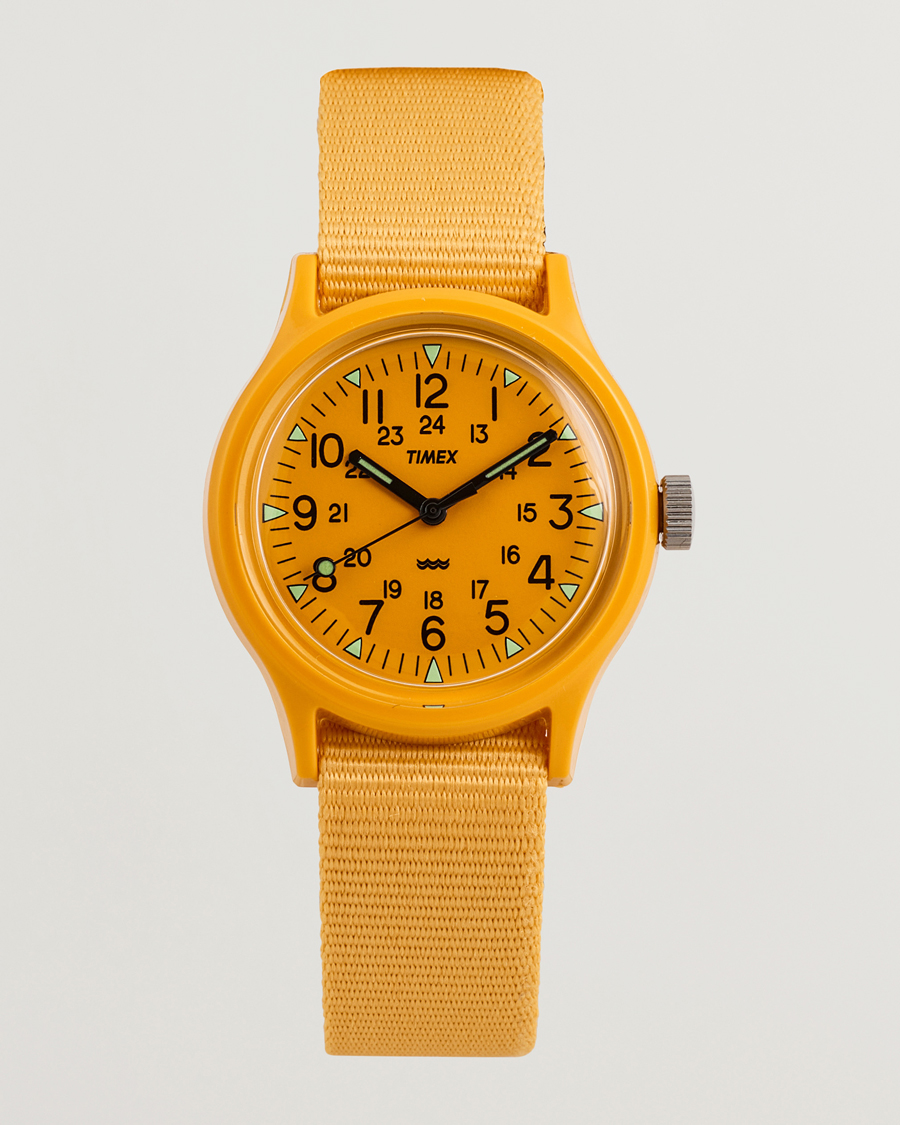Men | Timex MK1 Resin 36mm Yellow Dial | Timex | MK1 Resin 36mm Yellow Dial
