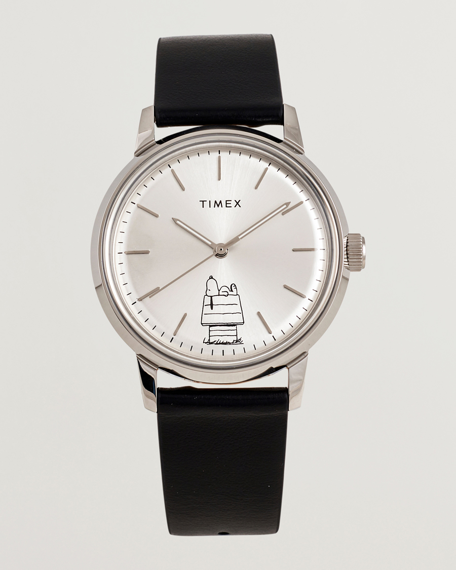 Men | Timex Timex X Peanuts Automatic Snoopy 40mm Silver Dial | Timex | X Peanuts Automatic Snoopy 40mm Silver Dial