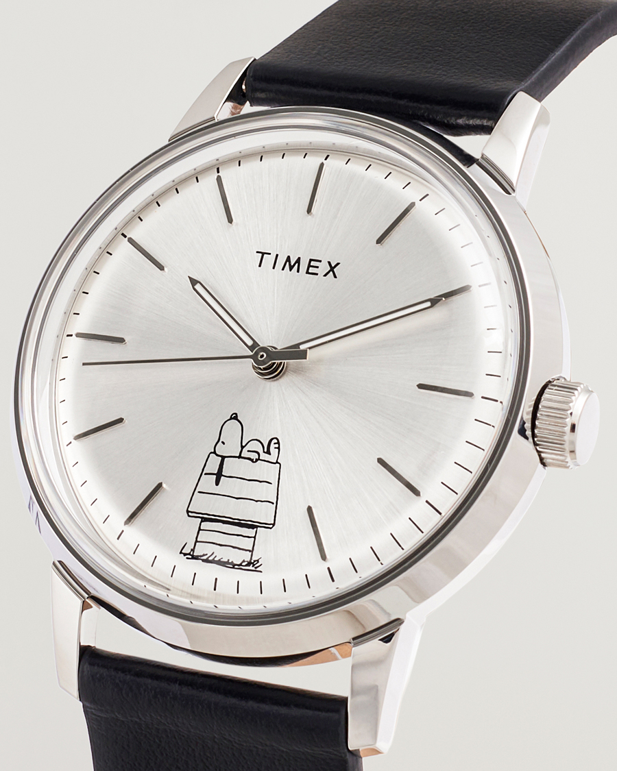 Men | Timex Timex X Peanuts Automatic Snoopy 40mm Silver Dial | Timex | X Peanuts Automatic Snoopy 40mm Silver Dial