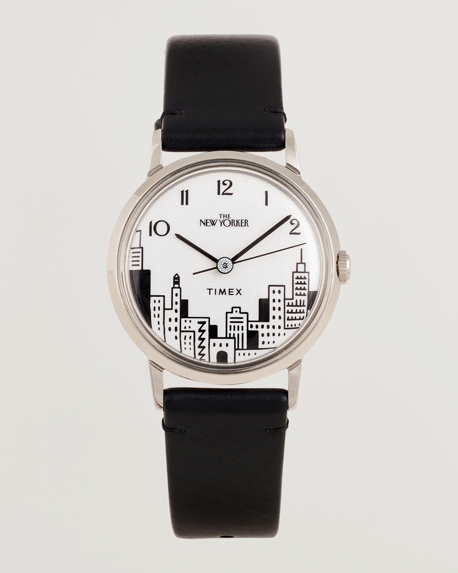 Men | Timex Timex X New Yorker Marlin Hand Wind 34mm White Dial | Timex | X New Yorker Marlin Hand Wind 34mm White Dial