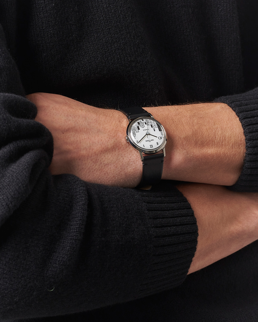 Timex Timex X New Yorker Marlin Hand Wind 34mm White Dial at