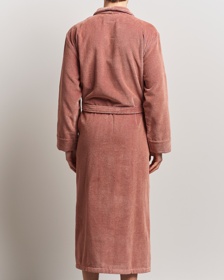 Men | OAS Velour Long Robe Roza | OAS | Velour Long Robe Roza