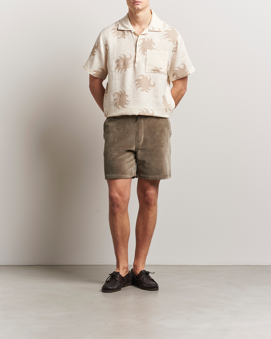 Men | Shorts | OAS | Velour Shorts Morel