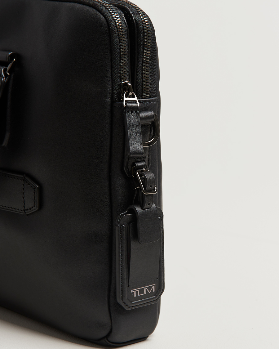 Men | Bags | TUMI | Harrison Sycamore Slim Leather Brief Black