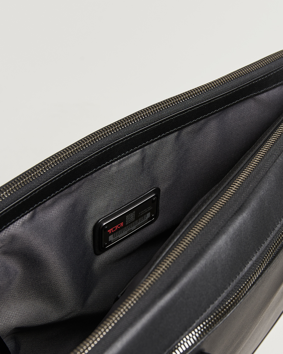 Men | Bags | TUMI | Harrison Sycamore Slim Leather Brief Black