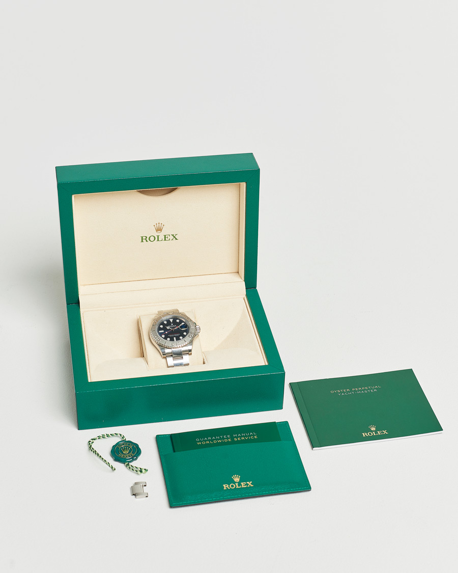Men | Rolex Pre-Owned Yacht Master Oyster Perpetual Steel Platinum | Rolex Pre-Owned | Yacht Master Oyster Perpetual Steel Platinum