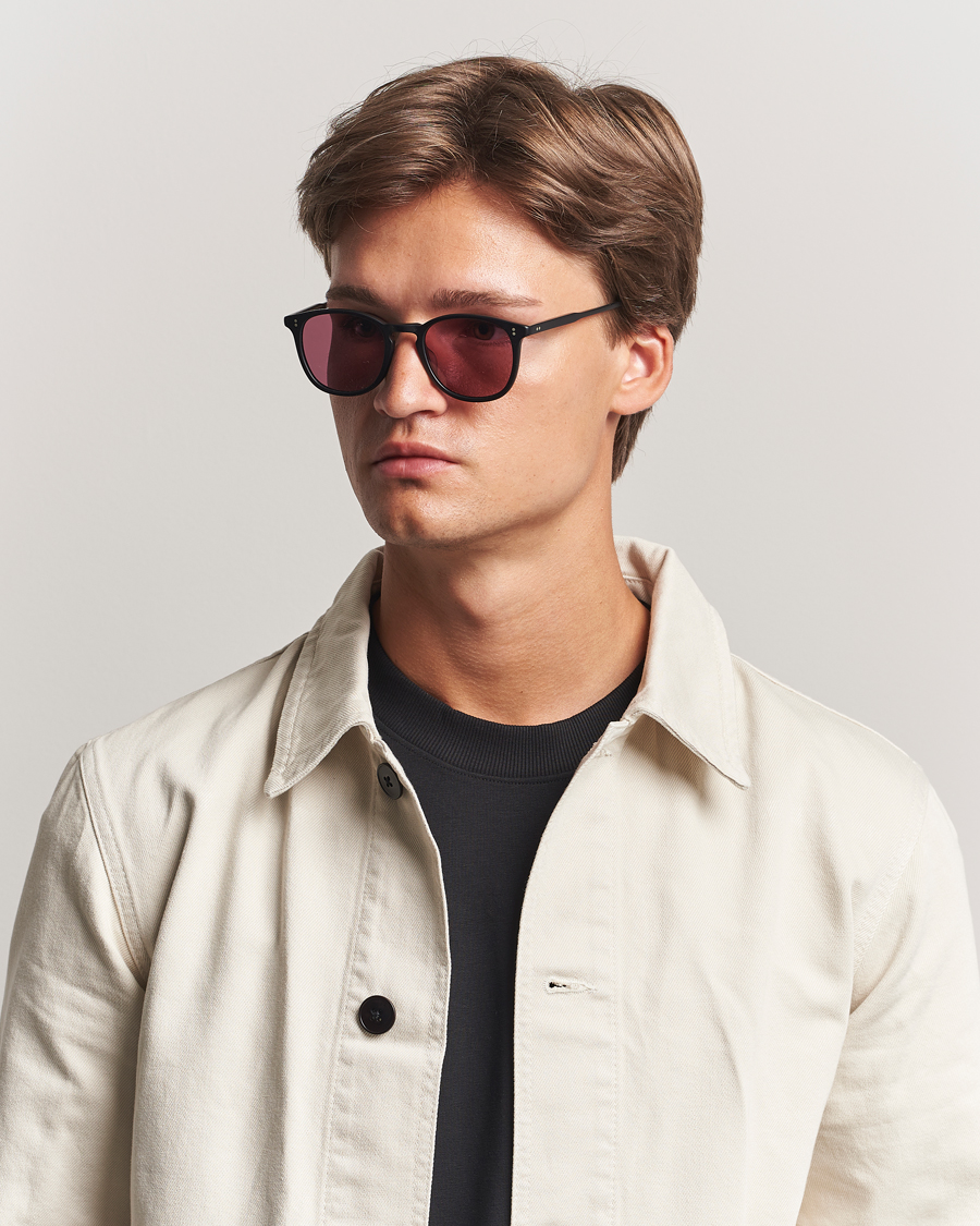 Men | Sunglasses | Garrett Leight | Kinney 49 Sunglasses Black