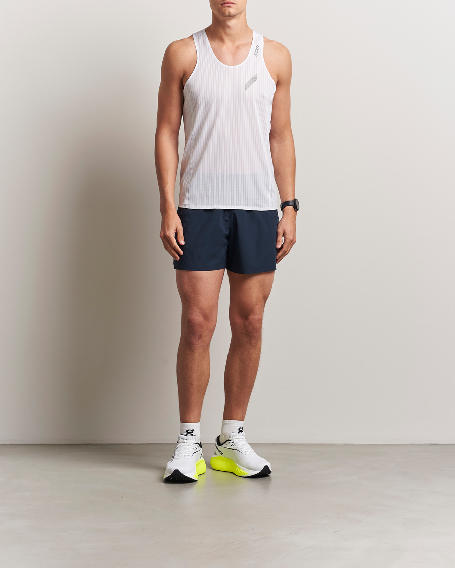 Men | T-Shirts | SOAR Running | Race Vest White