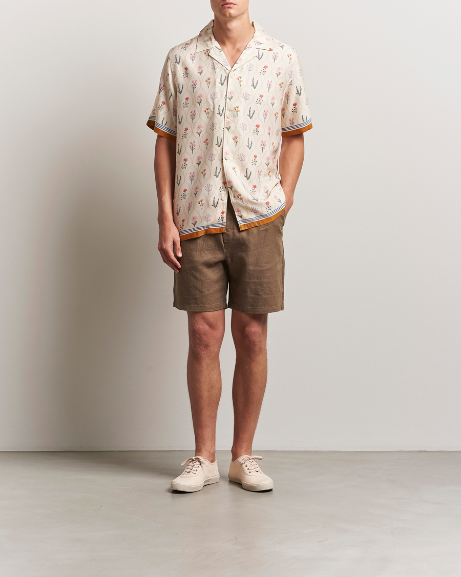 Men | Shorts | LES DEUX | Otto Linen Shorts Cub