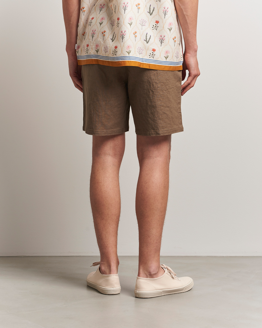 Men | Shorts | LES DEUX | Otto Linen Shorts Cub