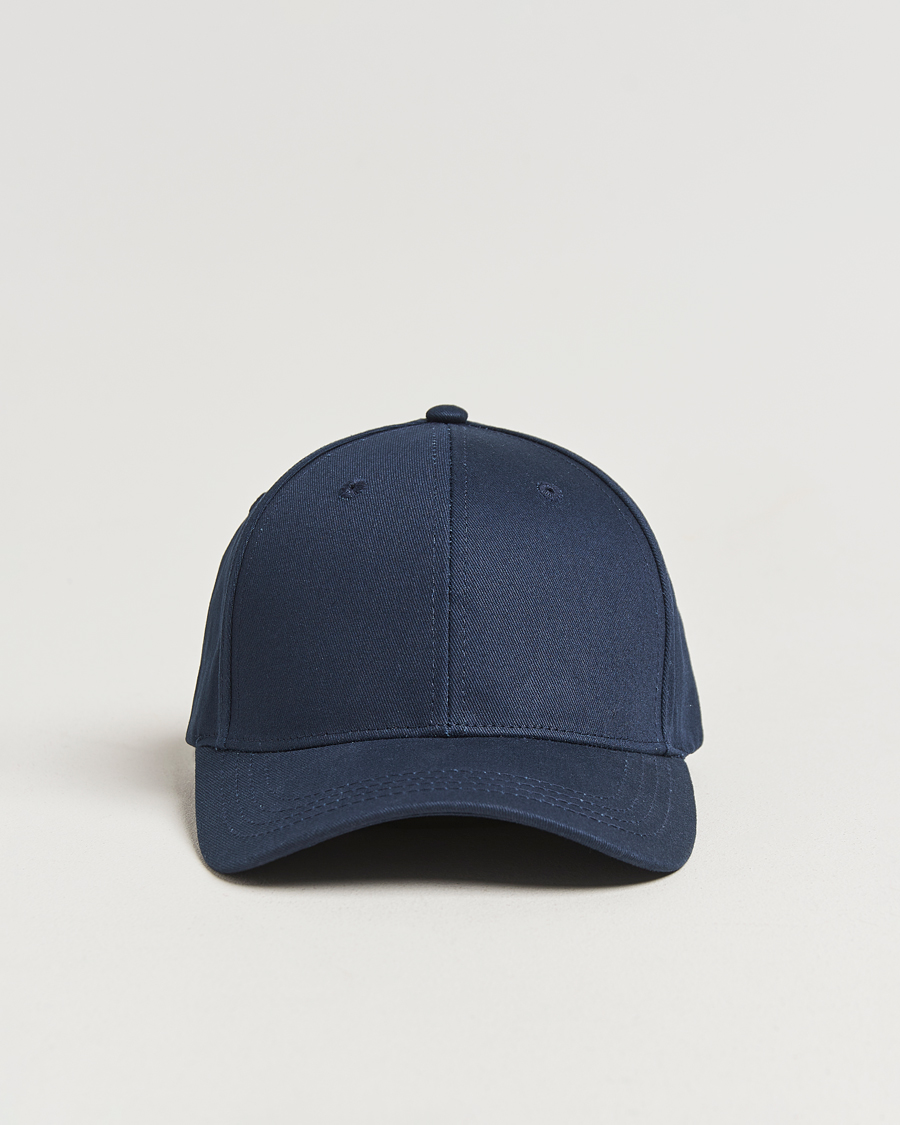 Men | Les Deux Crew Organic Baseball Cap Dark Navy | LES DEUX | Crew Organic Baseball Cap Dark Navy