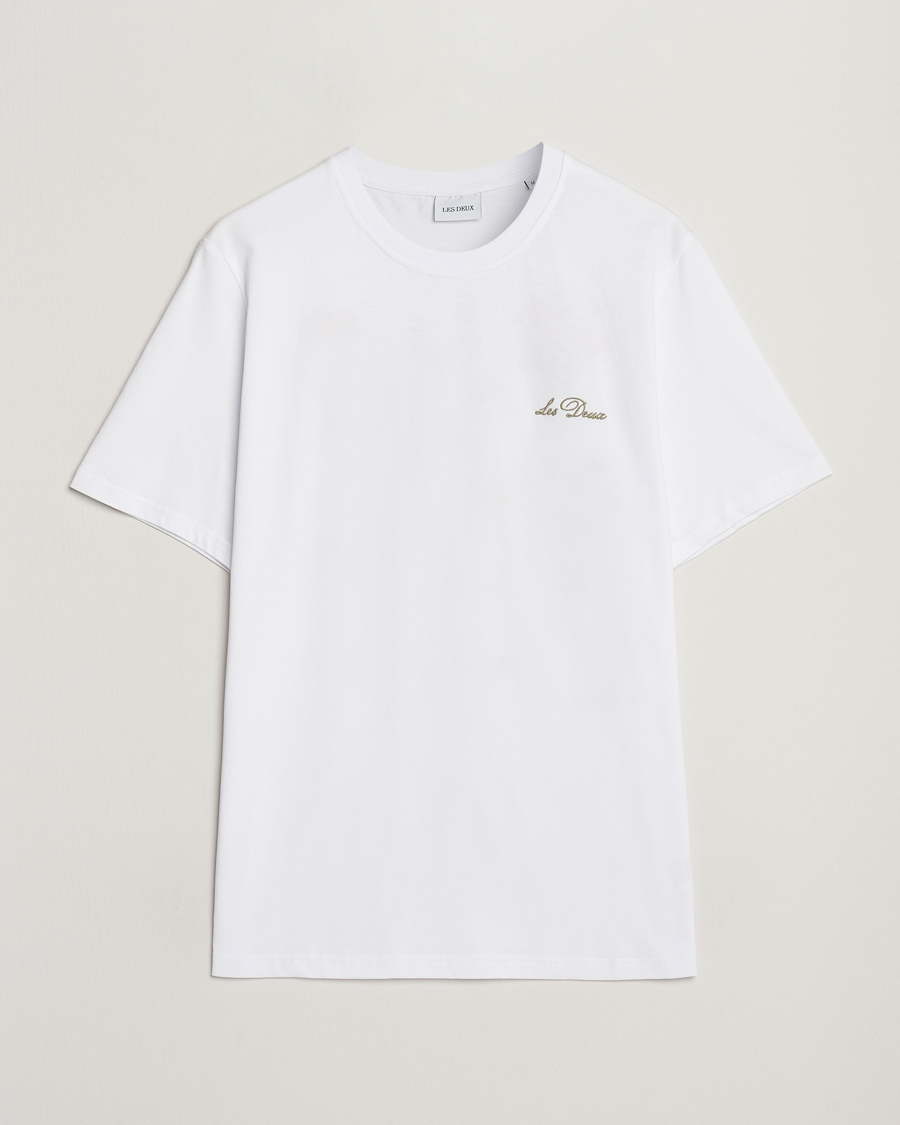 Men | T-Shirts | LES DEUX | Wild Flower T-Shirt White