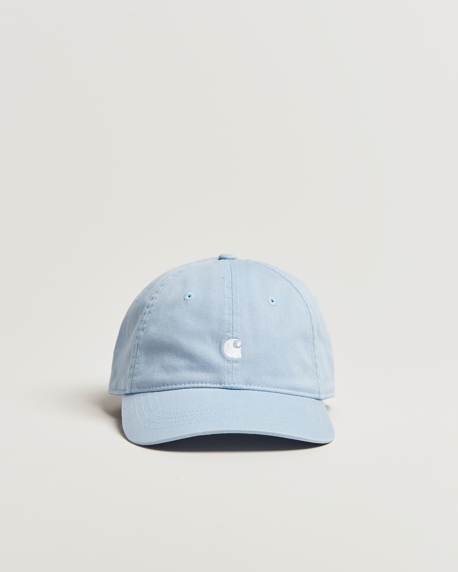 Men | Hats & Caps | Carhartt WIP | Madison Logo Cap Blue Fog